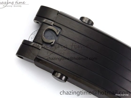 0413 Speedmaster Black Benom PVD Moon RMF Best Edition on PVD Bracelet Lemania HW WrinkleFree 7727